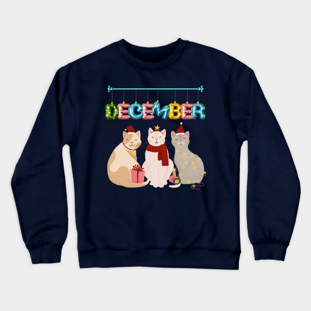 December Crewneck Sweatshirt by ngerog